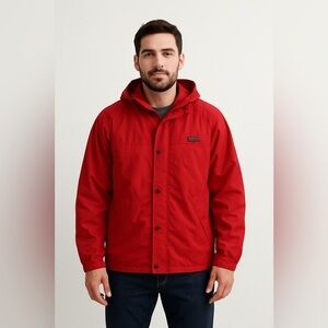 Vintage Patagonia 90's Hooded Offshore Foul Weather Rain Coat Sz M